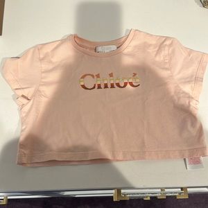Chloe girls pink t-shirt